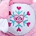 Care Bears Collector Edition 14 Snowflake Sparkle Bear Medium Size Plush Soft Huggable Plushie Stuffed Animal for Girls and Boys Ages 4 - Image 4