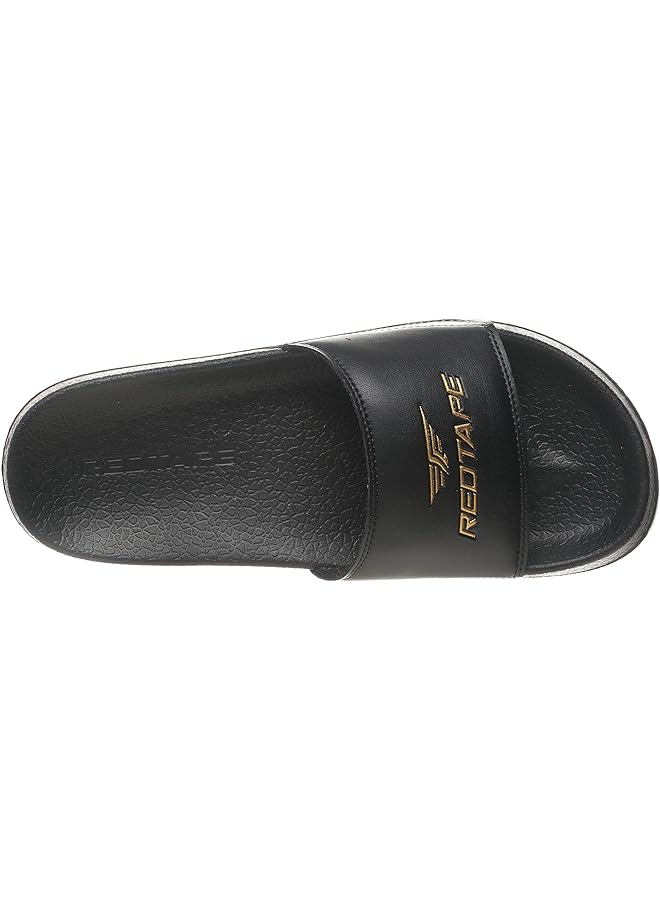Red Tape Women's Black Sliders - Image 4