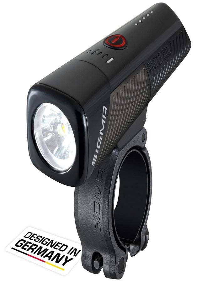 Sigma Buster 800 Front Light for Night Rides & Races, 800 Lumen, 170m Beam, 5 Modes, Flexible Mount, 360 Adjustable, IPX4 Rated - Image 1