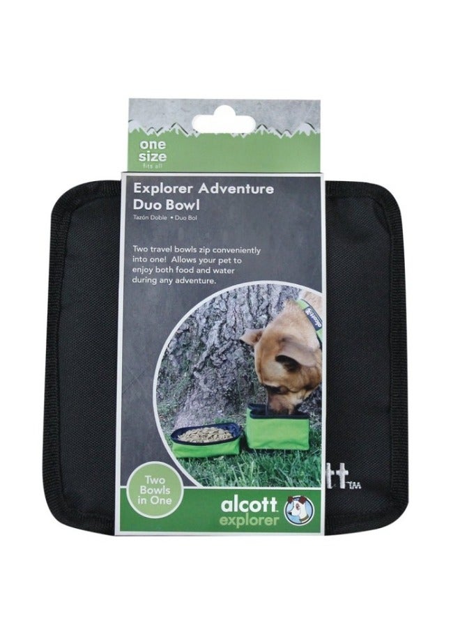 ألكوت وعاء إكسبلورر الثنائي باللون الأخضر - Image 2