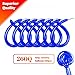 KAWKALSH 260 Blue Long Balloons for Balloon Garland Thickening Skinny Latex Twisting Animals Modeling Christmas Birthday Wedding Party Festival Decorations 100pcs - Image 4