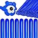 KAWKALSH 260 Blue Long Balloons for Balloon Garland Thickening Skinny Latex Twisting Animals Modeling Christmas Birthday Wedding Party Festival Decorations 100pcs - Image 2