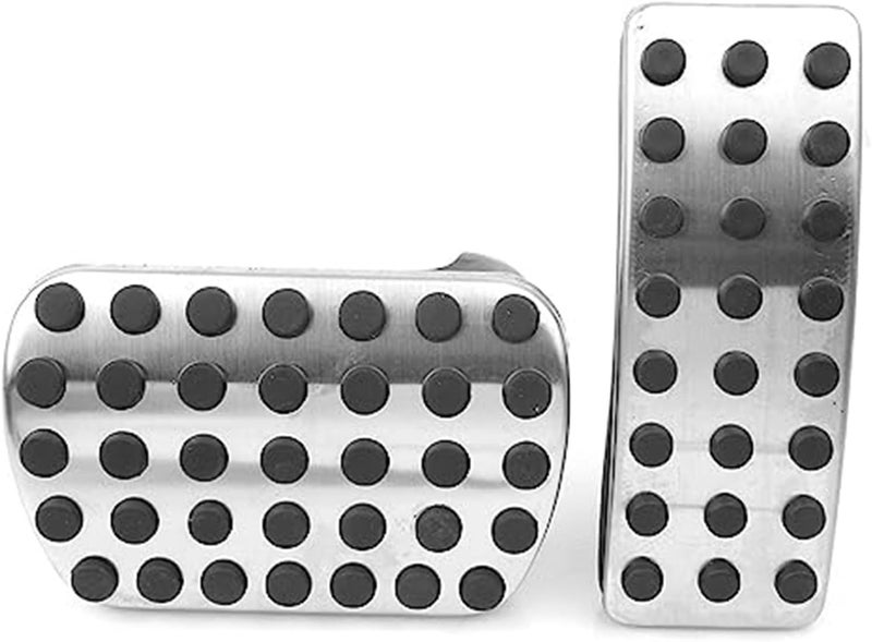 DEMULAX Stainless Steel Car Pedal Pad Cover Set - Image 1