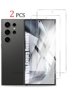 X-level 2Pack Samsung Galaxy S24 Ultra Screen Protector  HD Clear Protective for S24 Ultra 6.8", 3D Curved Upgrade, Easy Installation, Military Grade Shockproof Durable Bubble Free Accessory  - Image 1