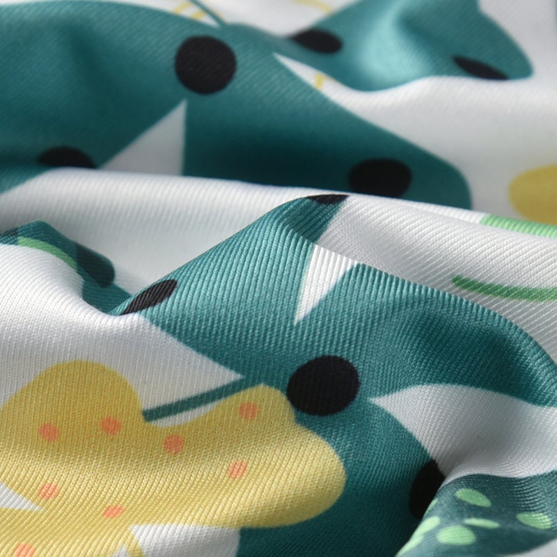 Spring and Autumn New and Girls Long Sleeve Suit St. Patrick''s Day Children''s Four-leaf Clover Two-piece Set - Image 5