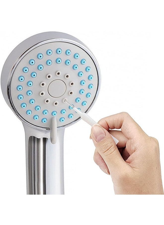 Ant 30 Piece Shower Nozzle Cleaning Brush, Anti Clogging Nylon Cleaning Brush, Gap Hole Cleaning Brush for Bathroom Shower Cleaning Tool  - Image 4