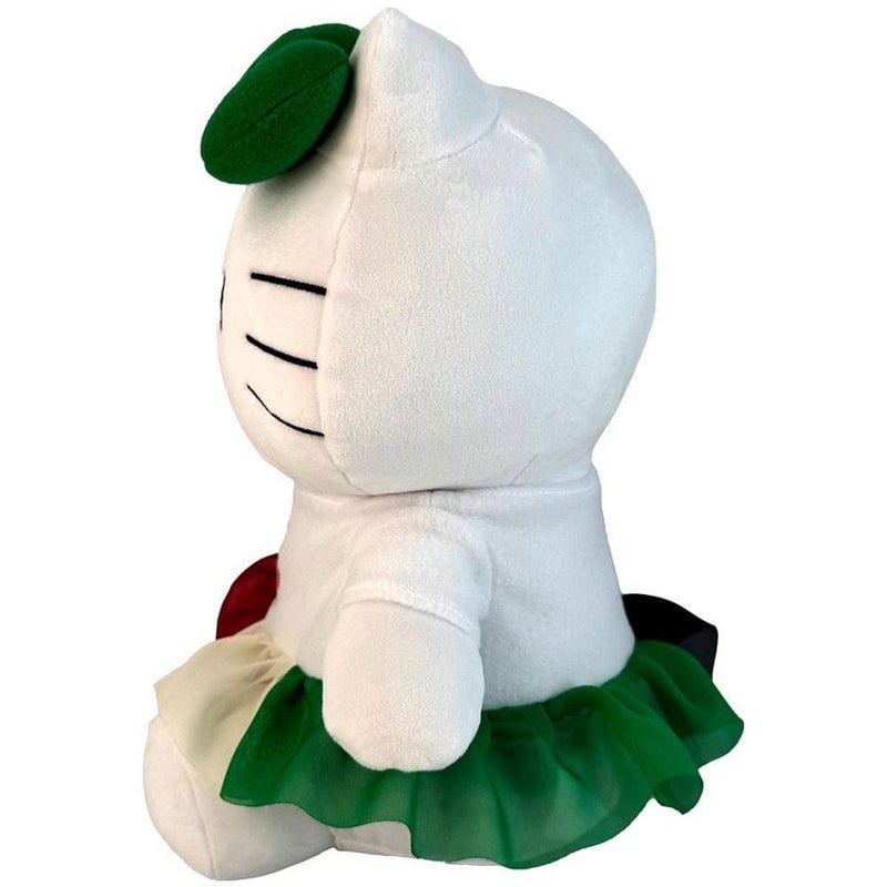 Hello Kitty دمية هالو كيتي من سانريو وأصدقائها بمناسبة اليوم الوطني لدولة الإمارات (30 سم، أبيض) - Image 2
