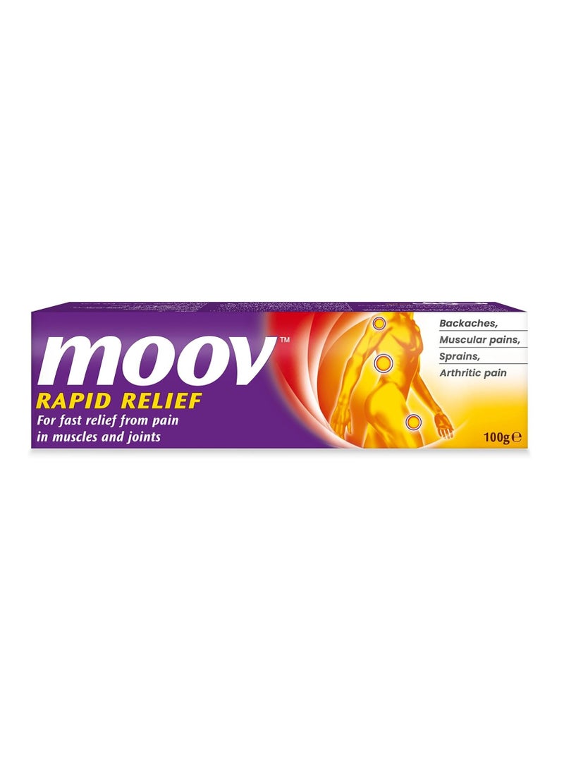 Moov - Moov Rapid Relief Cream 100g - Image 1