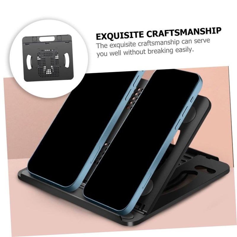 Adjustable Laptop Tablet Stand Foldable Portable Heat Dissipation Ergonomic Desk Holder - Image 5