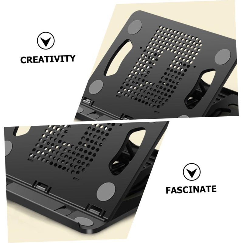 Adjustable Laptop Tablet Stand Foldable Portable Heat Dissipation Ergonomic Desk Holder - Image 3