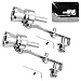 ijuicy 2 PCS Car Turbo Whistle Exhaust Muffler Pipe Whistle Turbo Sound Whistle Exhaust Muffler Aluminum Car Turbo Sound Simulator Universal Modification Accessories for Most Cars Silver M - Image 2