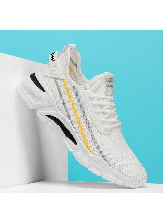 CARTELO Hot Sale】soft And Lightweight Men's Casual Sports Shoes, Comfortable And Versatile Running Sneakers, Lightweight Yeezy-style Shoes - Image 2