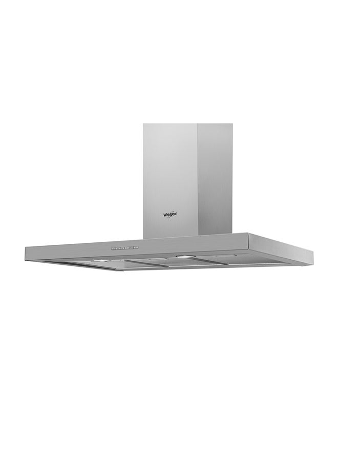 Whirlpool Stainless Steel Flat Chimney Hood 90cm Built-In 255 W WHBS95LMX Silver - Image 2