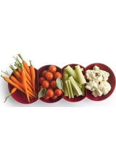 Tupperware Berrak Snack Bowl Red  - Image 3
