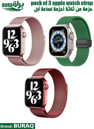 Apple Watch Band Strap For Apple Watch Ultra 2/Ultra 49mm, Series 10 46mm, 9/8/7 45mm, SE2/SE/6/5/4 44mm, 3/2/1 42mm - pzsku/Z6D9331C6DED1A6F7BACCZ/45/_/1733885720/c5fd072c-9938-4ed0-95cf-a8b302750433