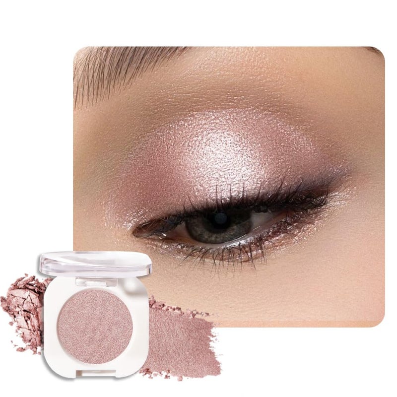 HHLTOH Champagne Shimmer Cream Eyeshadow, Light Gold Sheer Glow Eye Shadow for Mature Skin, Lightweight Blendable, Subtle Shimmer, Crease-Proof, Vegan & Cruelty-Free, Sombras para Ojos - Image 1