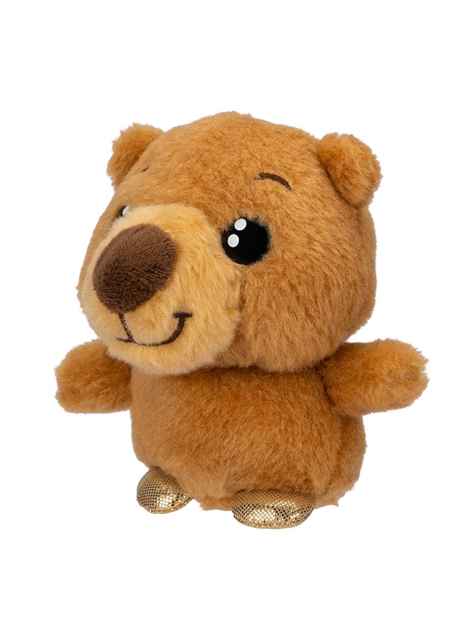 RUSS Li'l Peepers Plush Animal 10cm Wave 1 RBLP - 4" Capybara  - Image 1