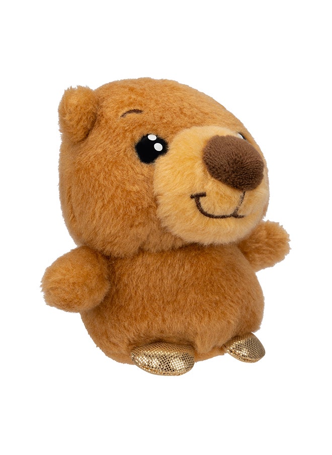 RUSS Li'l Peepers Plush Animal 10cm Wave 1 RBLP - 4" Capybara  - Image 2