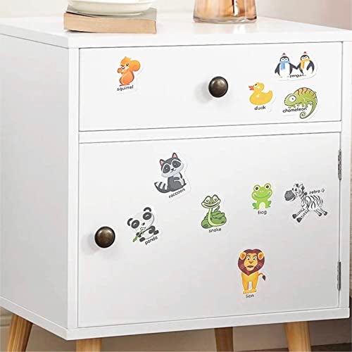 RUSON Reusable Sticker Book for Kids, 4 Sets Educational Learning Toys Travel Stickers Activity Books for Toddler Girls Boys Age 3+ Birthday Gifts - Vehicle, Space, Dinosaur & Animals - Image 5