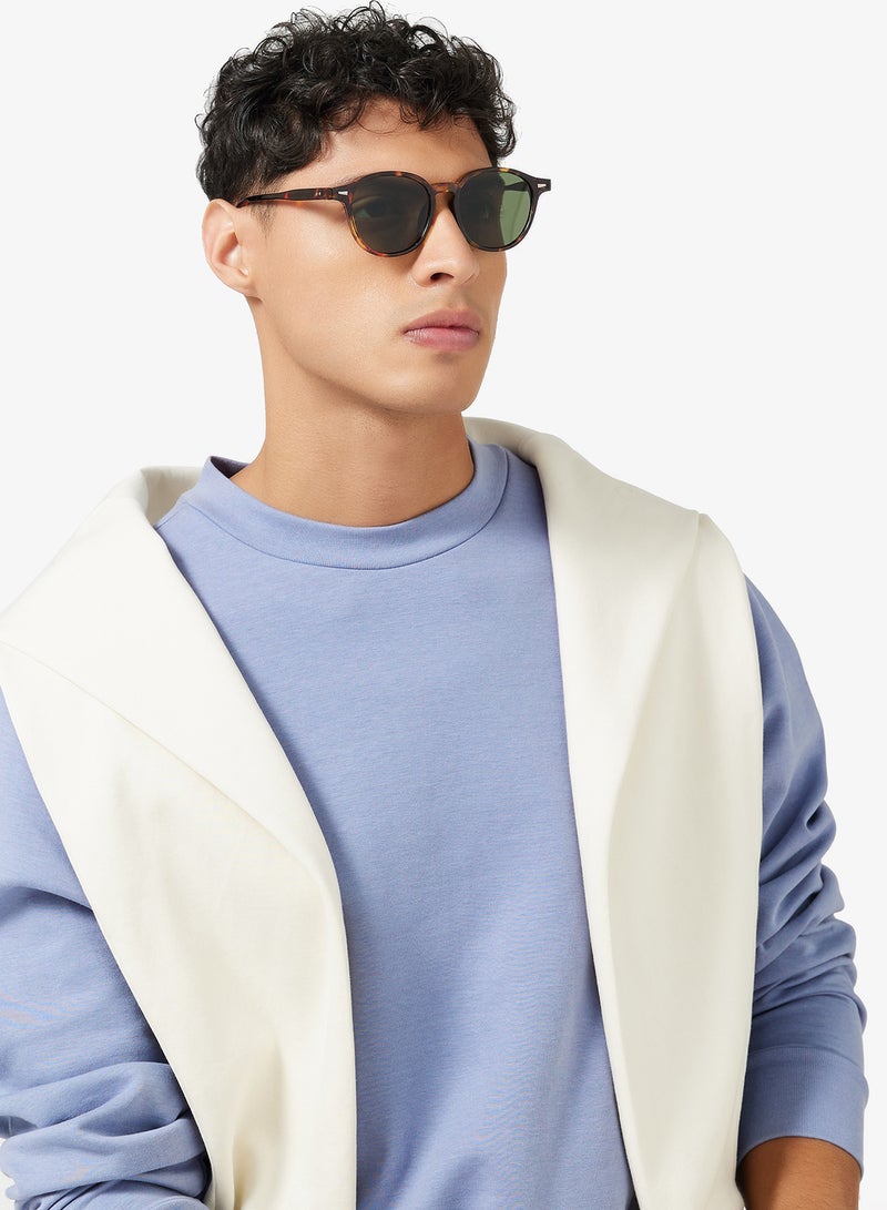 سفنتي فايف نظارات شمسية دائرية كاجوال - Image 4