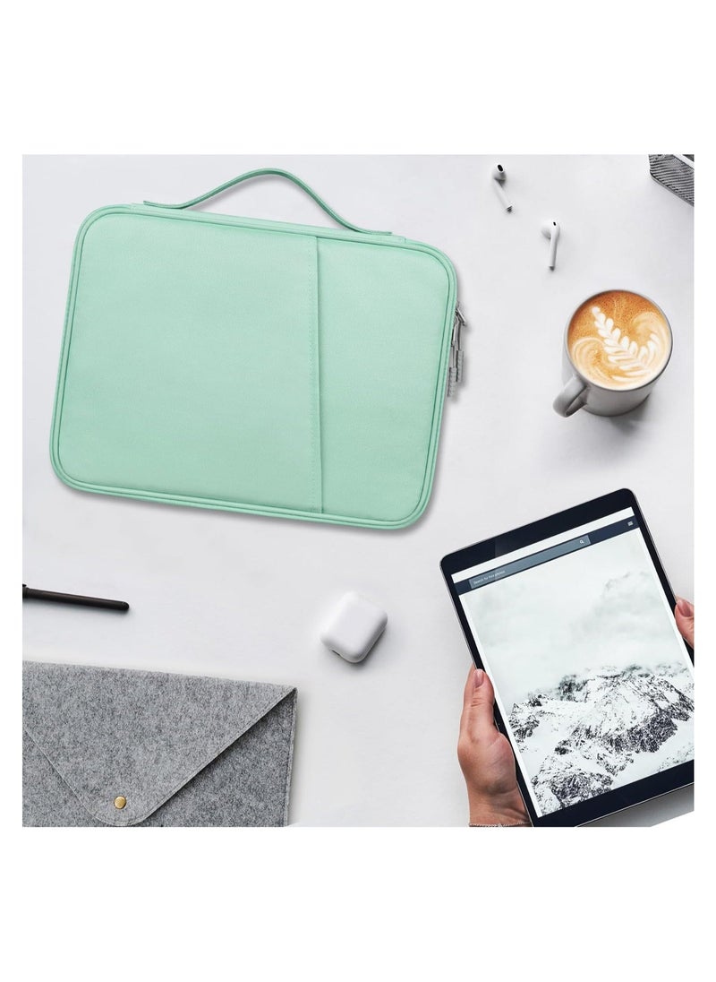 IAF Tablet Sleeve Case for 10.9 inch New iPad / 11 inch iPad Pro / 10.2 inch iPad / 10.9" iPad Air / 10.5 inch iPad Pro Air, Galaxy Tab A8 10.5" Protective Bag, Fit Apple Smart Keyboard, Green - Image 5
