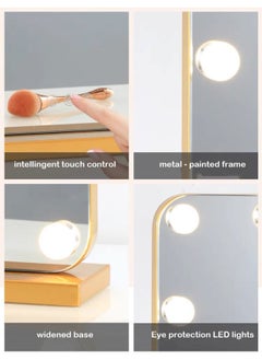 LIMOS Hollywood Vanity Mirror with Dimmable LED Bulbs 3 Color Modes and Touch Control  - Image 5