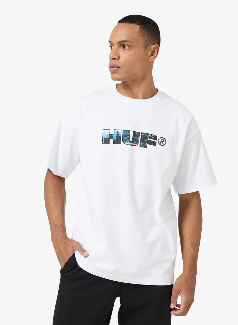 هاف تي شيرت مسار الرحلة بأكمام قصيرة