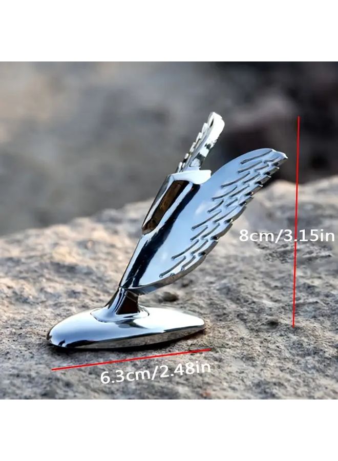 Colorful Angel Wings Car Hood Emblem Engine Cover Decal Sticker No Drill Machine Cover Decoration - Image 3