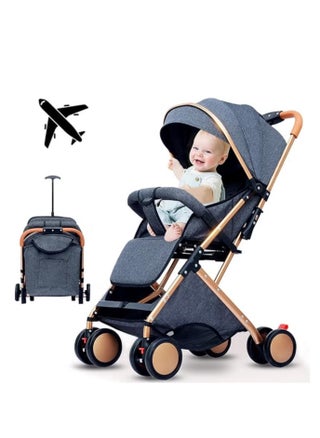 One-hand foldable travel stroller with 5-point safety harness, lightweight and easy to carry, suitable for airplanes and convenient storage - pzsku/Z6D939C277E5918285831Z/45/1746225809/2dd6f125-aeb9-4fed-9251-ab26281886bc
