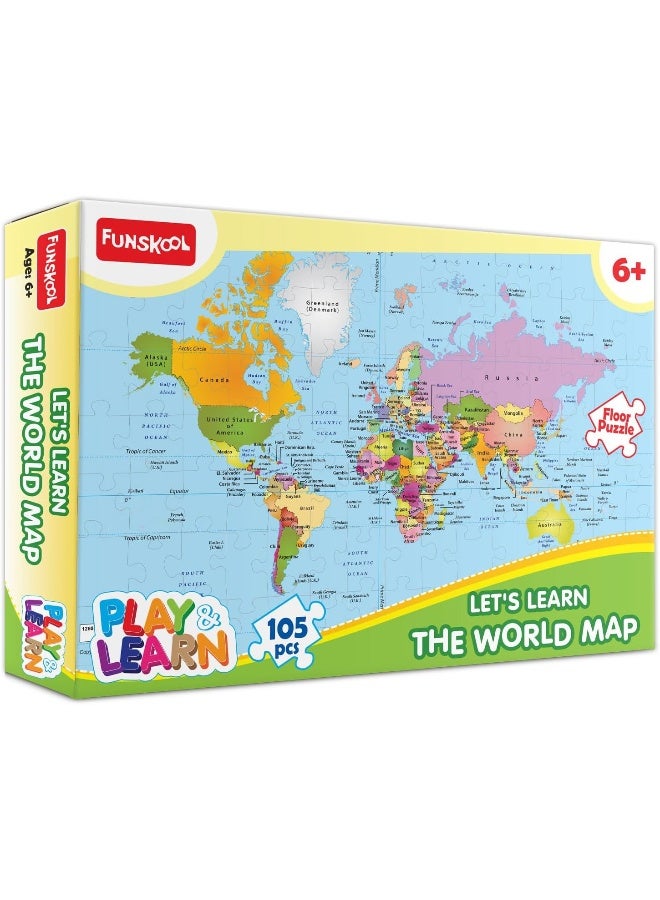 فنسكول تعليم خريطة العالم - Image 2