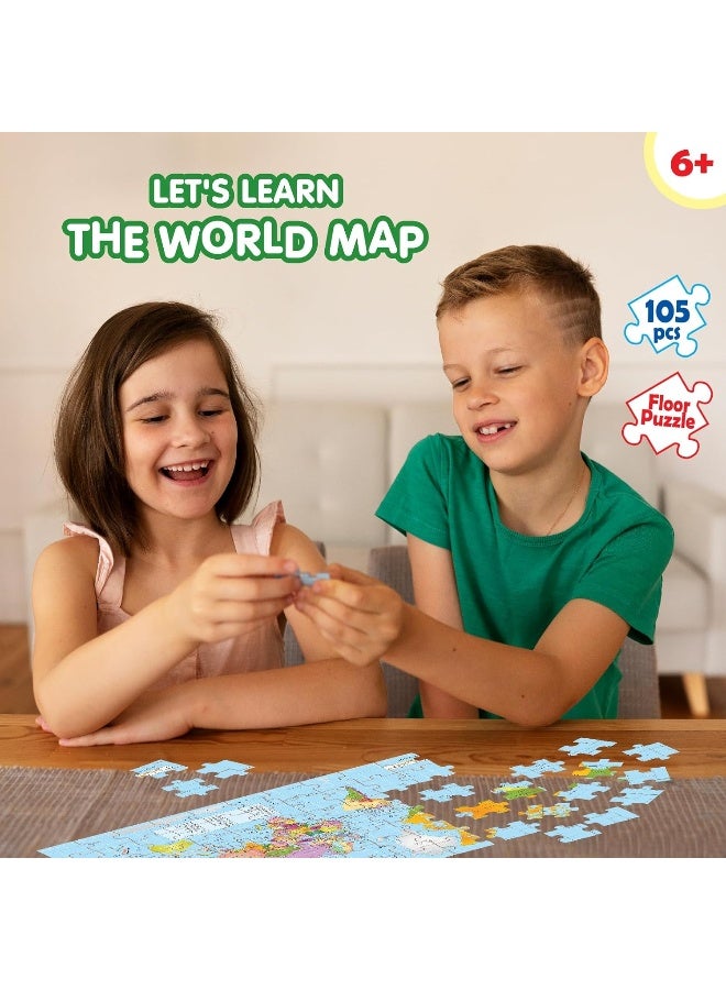 فنسكول تعليم خريطة العالم - Image 4