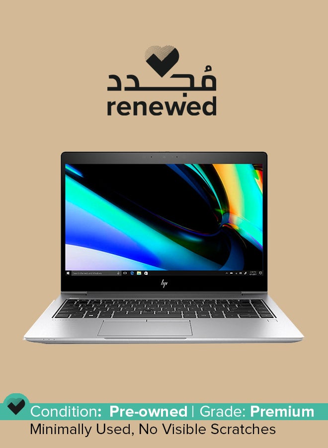 HP Renewed - Elitebook 840 G6 Laptop With 14-Inch Display, Core i7-8565U Processor/8GB RAM/512GB SSD/Intel UHD Shared Graphics Card And English-Arabic Backlit Keyboard Silver Silver - Image 1