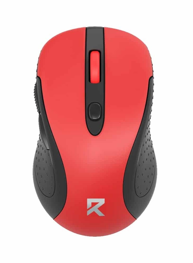REDRAGON BM-2638 2.4G Wireless Mouse - 2,400 DPI (Red) - Image 2