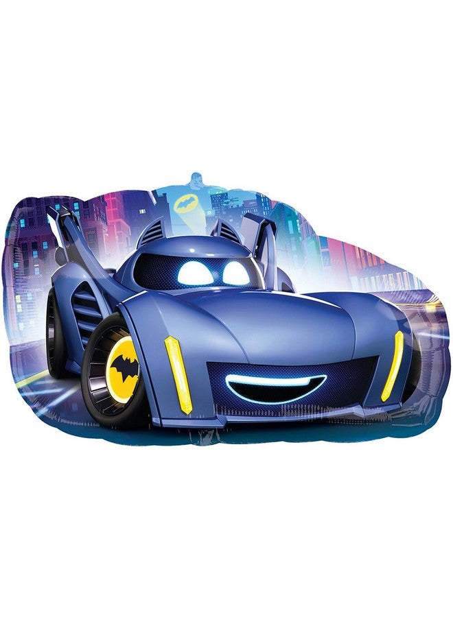 Anagram Batwheels Birthday Party Supplies 16 pc Bat Emblem Balloon Bouquet Decorations, BQ_4205 - Image 2