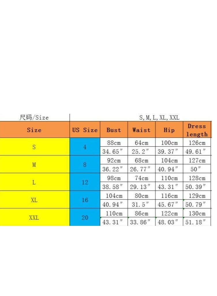 NIBEMINENT Off Shoulder Gradient Color Belt Ruffles Maxi Chiffon Dress V-F - Image 2