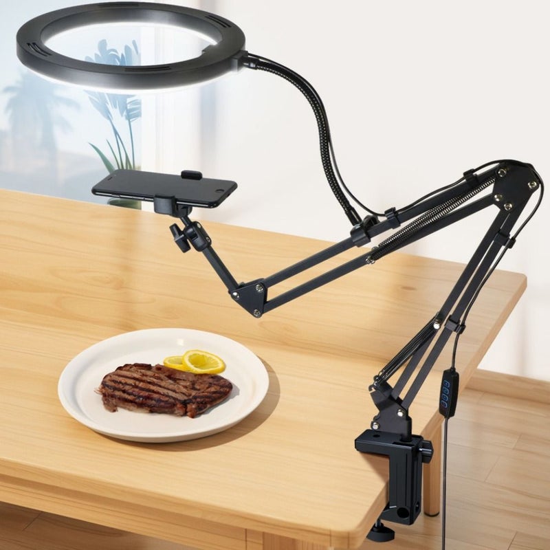 Alloy Camera Mount Flexible Gooseneck Tube 5.91 Inch M To F Extended Multifunction Phone Holder Monopod Tripod Stand - Image 2