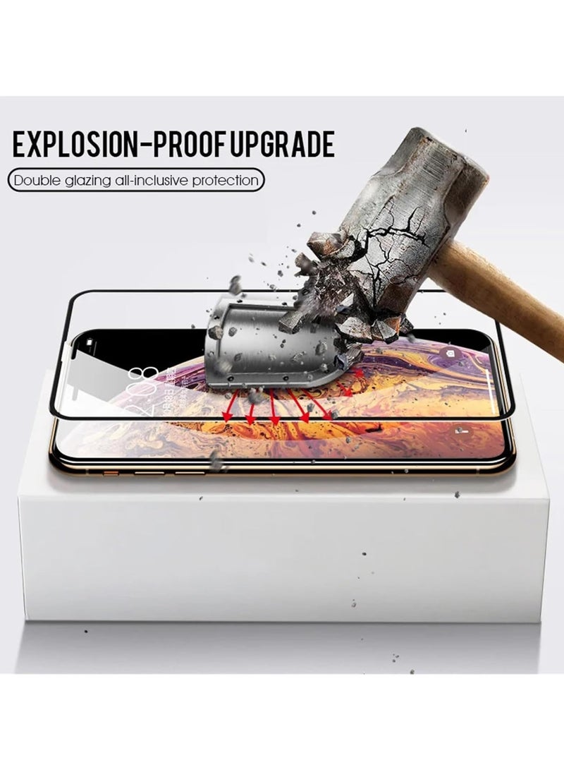 Glass for Infinix Hot 50i/Infinix Smart 9 Screen Protector Tempered Glass Hardness 9H HD Clear Anti-Fingerprint Film [2-Pack] - Image 3