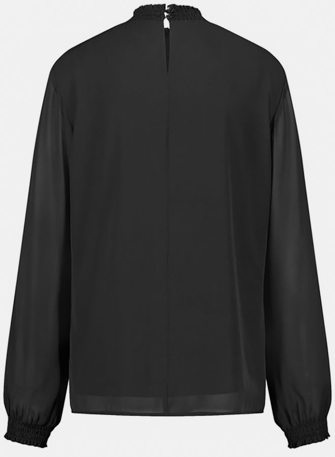GERRY WEBER Blouse With A Semi-Sheer Outer Layer  - Image 5