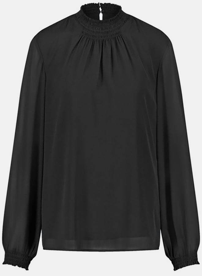 GERRY WEBER Blouse With A Semi-Sheer Outer Layer  - Image 4