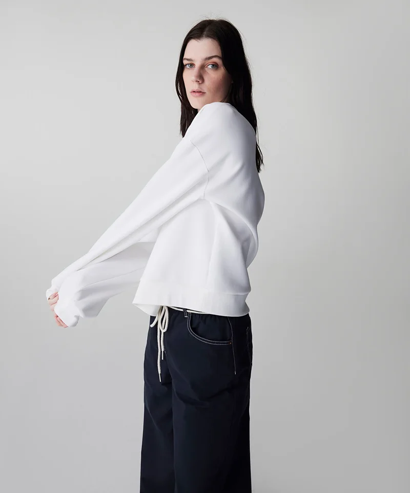 ابيكول Embellished Scuba Sweatshirt