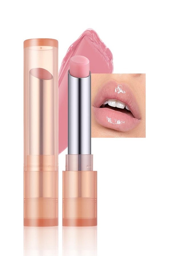 Hxssll Moisturizing Lip Balm – Hydrating Nourishing Lip Care with Natural Ingredients, Vitamin E & Shea Butter, Smooth Non-Sticky Tinted Lip Balm for Dry & Chapped Lips, Soft Glossy Lipstick for Daily Use 2# - Image 1