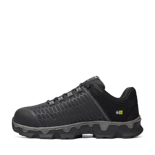 Timberland PRO Mens Powertrain Sport Alloy Safety Toe Static Dissipative Industrial Athletic Work Shoe BlackGrey2024 New 14 M - Image 3
