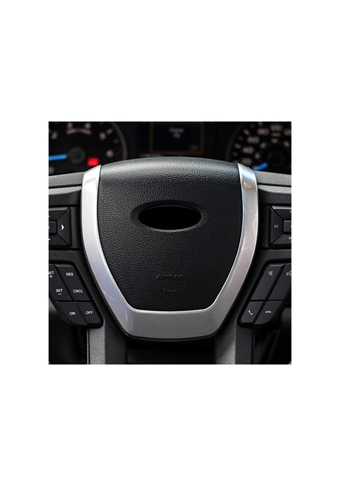 Wivplex ABS Matte Steering Wheel Cover for Ford Expedition 2018 - Image 4