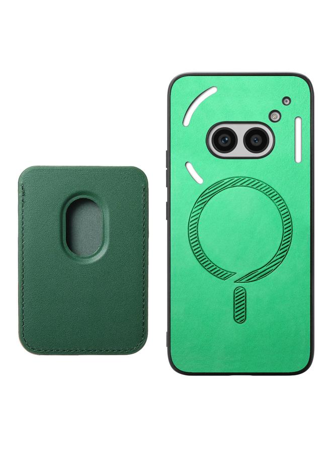 S-TOP Case For Nothing Phone 2a Retro Magsafe Card Bag PU Back Cover Phone Case - Image 5