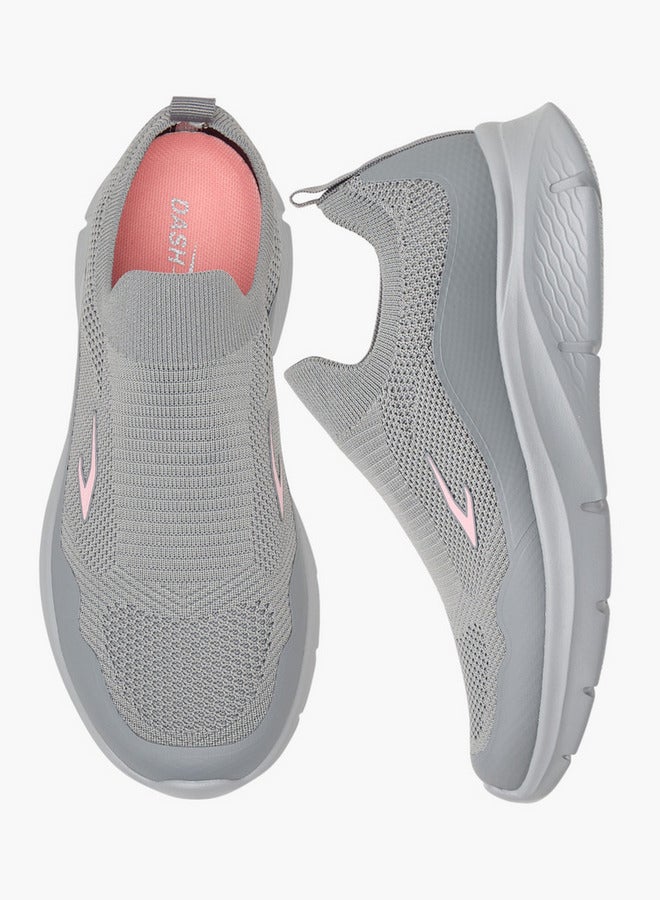 Dash Women Logo Detail Slip-On Sports Shoes  - Image 1