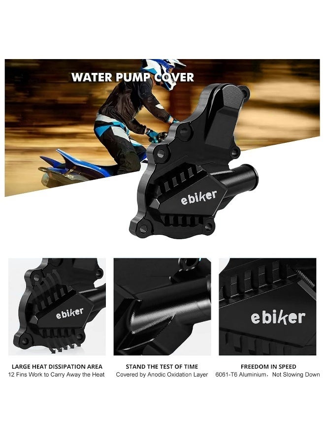 Ebiker CNC-Machined Aluminum Water Pump Cover for Yamaha Raptor 700 - Image 2