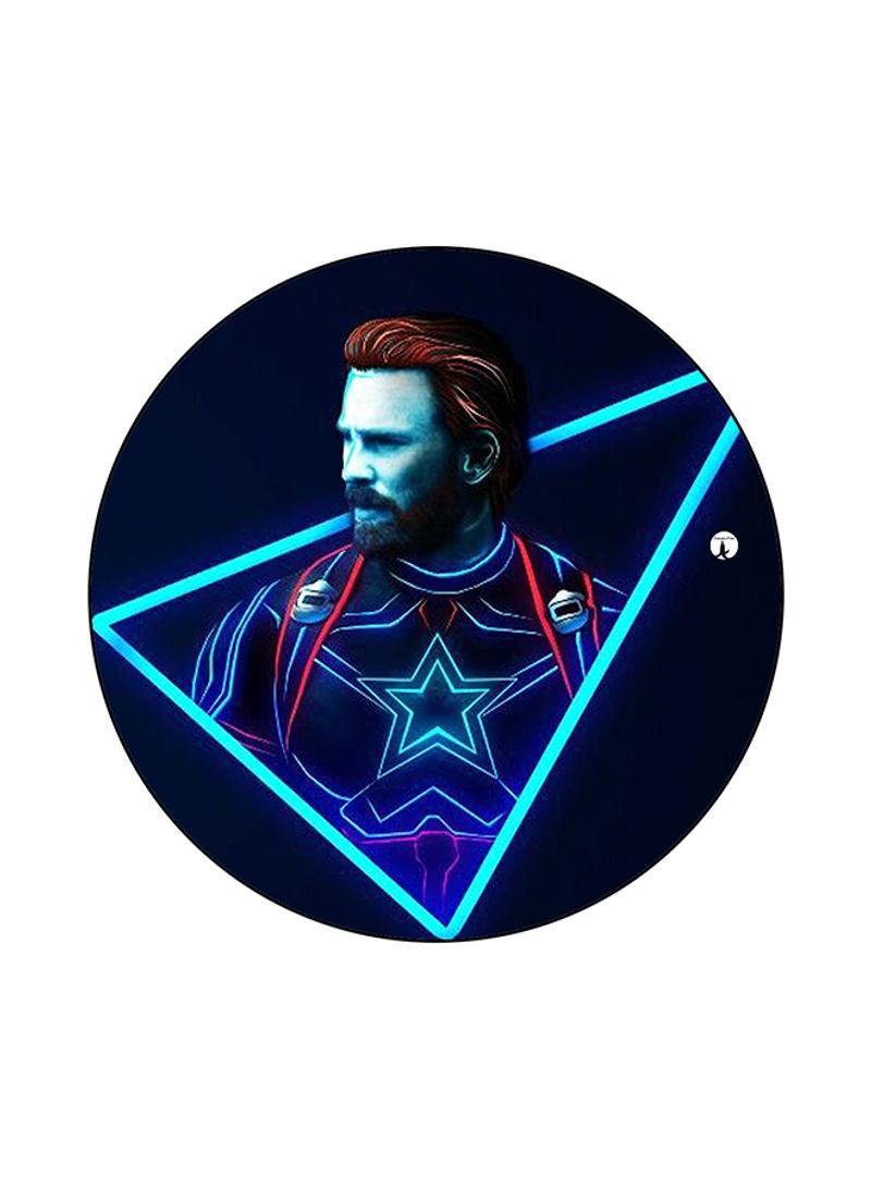 RKN Printed Round Mouse Pad Multicolour