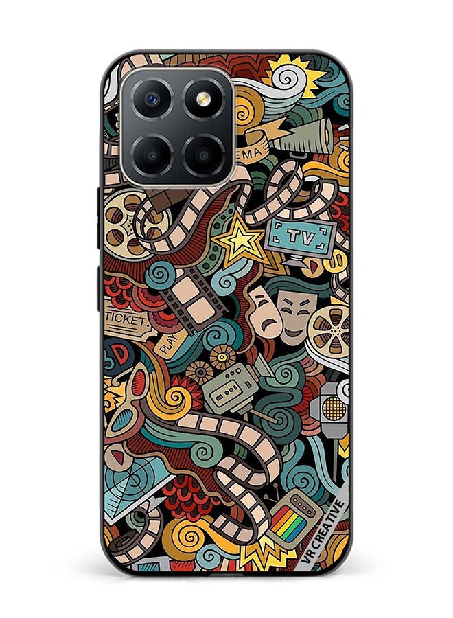 VR CREATIVE Protective Case Cover For Honor X6 Cinema Design  Multicolour - Image 1