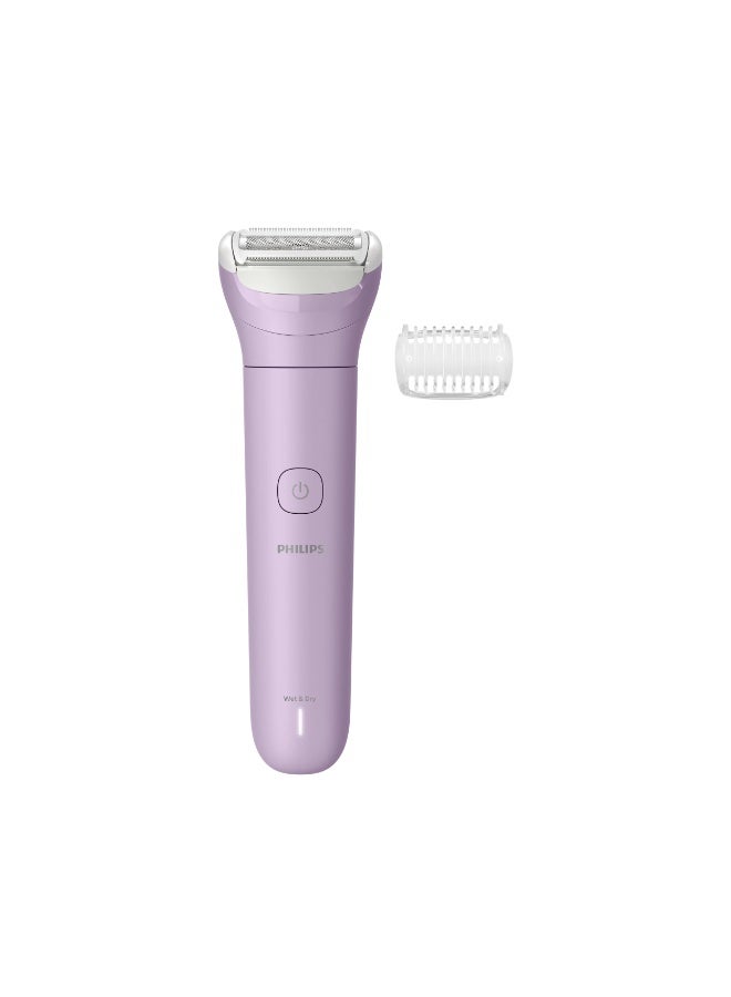 Philips Lady Shaver Series 6000 Cordless Shaver, Wet And Dry Lavender - Image 1