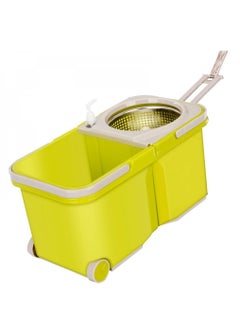 Hi homey Split Bucket Mop with 2 Mop Heads-Green  - Image 3